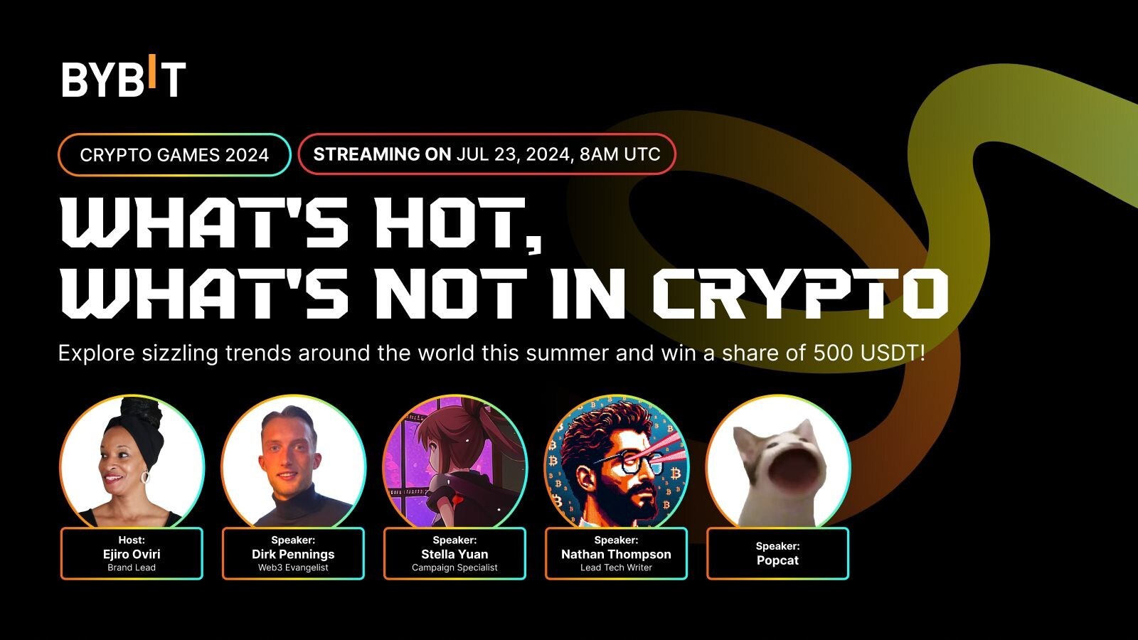 Bybit Crypto Livestream to Reveal What's Hot and What's Not Around the World