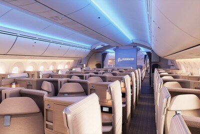 Lufthansa Technik is licensed to perform interior modifications on the Boeing 787. (Boeing photo)