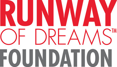 Logo Description: Runway of Dreams logo "Runway" is in thick red font "of dreams" is in thin red font "Foundation" is in thick grey font (PRNewsfoto/Runway of Dreams Foundation)