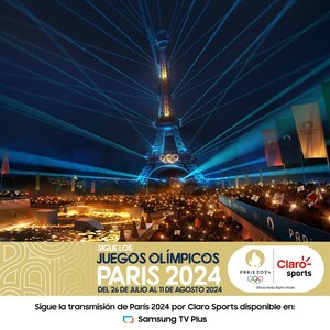 Rumbo a los Juegos Olímpicos, Paris 2024 por Claro Sports disponible a través de Samsung TV Plus