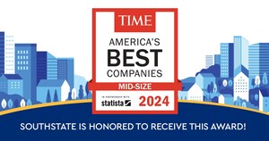 SouthState earns "America's Best Mid-Size Companies" award from TIME Magazine