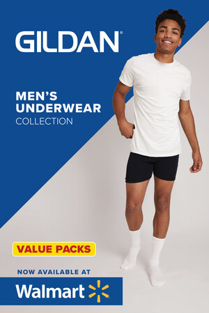 Gildan® Expands Beloved Every Day, Affordable Men's Basics at Walmart