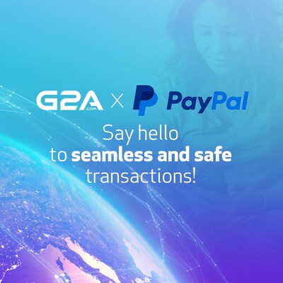 G2A.COM expands its PayPal integration.