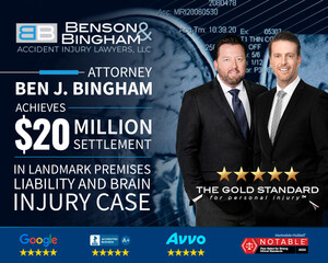 Attorney Ben J. Bingham Achieves $20 Million Settlement in Landmark Premises Liability and Brain Injury Case