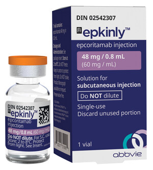 AbbVie's EPKINLY™ Receives First-Ever Time-Limited Reimbursement Recommendation by Canada's Drug Agency