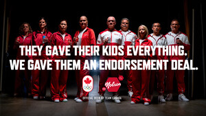Molson is rewarding the grit and determination of Team Canada parents by signing them to sponsorship deals during Paris 2024