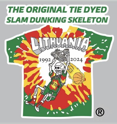 Official 2024 Editions of the Original 1992 Tie-Dyed Slam-Dunking Skeleton. Official Licensor of the Original Lithuania Tie Dye® Official Brand Apparel & Merchandise. Since 1992 © Copyright & ® Trademark property of Greg Speirs. Lithuania Tie Dye®, Lithuanian Slam Dunking Skeleton® are official trademarked brands of Greg Speirs. Original & exclusive Source. All rights reserved.