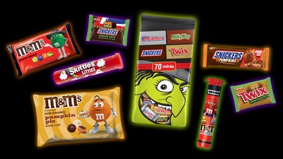 As you begin planning your favorite fall festivities, make sure to keep your eyes on shelves for Mars Halloween candy offerings to match any occasion—like variety bags with on-trend mixes including both chocolate and fruity gummies, seasonal fan-favorites TWIX® and SNICKERS® Ghoulish Green treats for a “me moment” and NEW M&M’S® Milk Chocolate Pumpkin Pie for your next baking adventure or movie night.