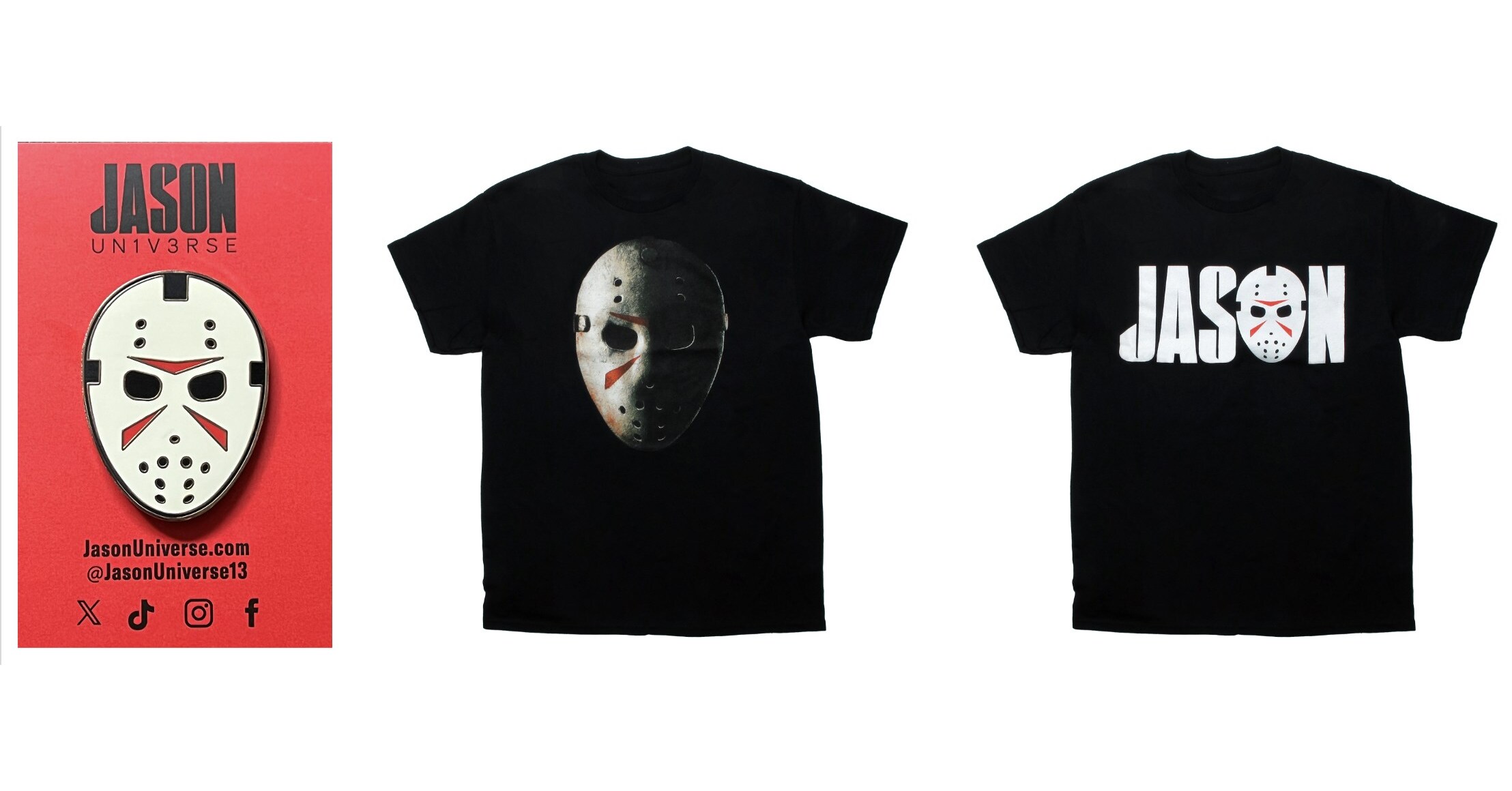 JASON UNIVERSE DEBUTS FIRST-EVER MERCHANDISE FOR FANS AT SAN DIEGO COMIC-CON 2024 JASON UNIVERSE DEBUTS FIRST-EVER MERCHANDISE FOR FANS AT SAN DIEGO COMIC-CON 2024