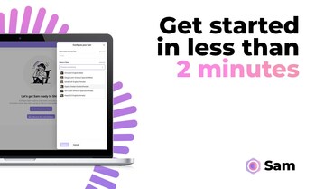 Get started in less than 2 minutes