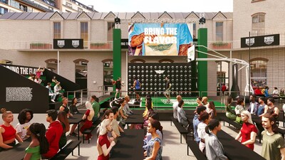 Celebrating its entrance into the city, Wingstop’s “House of Flavor” restaurant and experience is open to the public from July 27 to August 10*. Located at 12 Rue Philippe de Girard, the activation is expected to draw over 50,000 visitors.