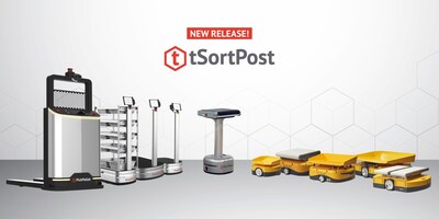 Tompkins Robotics AMRs, PickPallet, PickPal, tSortPost & tSort