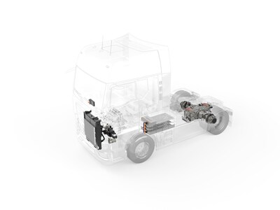 At the IAA, MAHLE will showcase its systemic approach to a fuel cell truck: with fuel cell peripherals, thermal management and—for the first time—a fully functional E-axle with two integrated SCT electric motors.