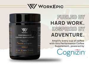Work Epic Launches Premiere Innovation: Performance Coffee Supplement with Cognizin®