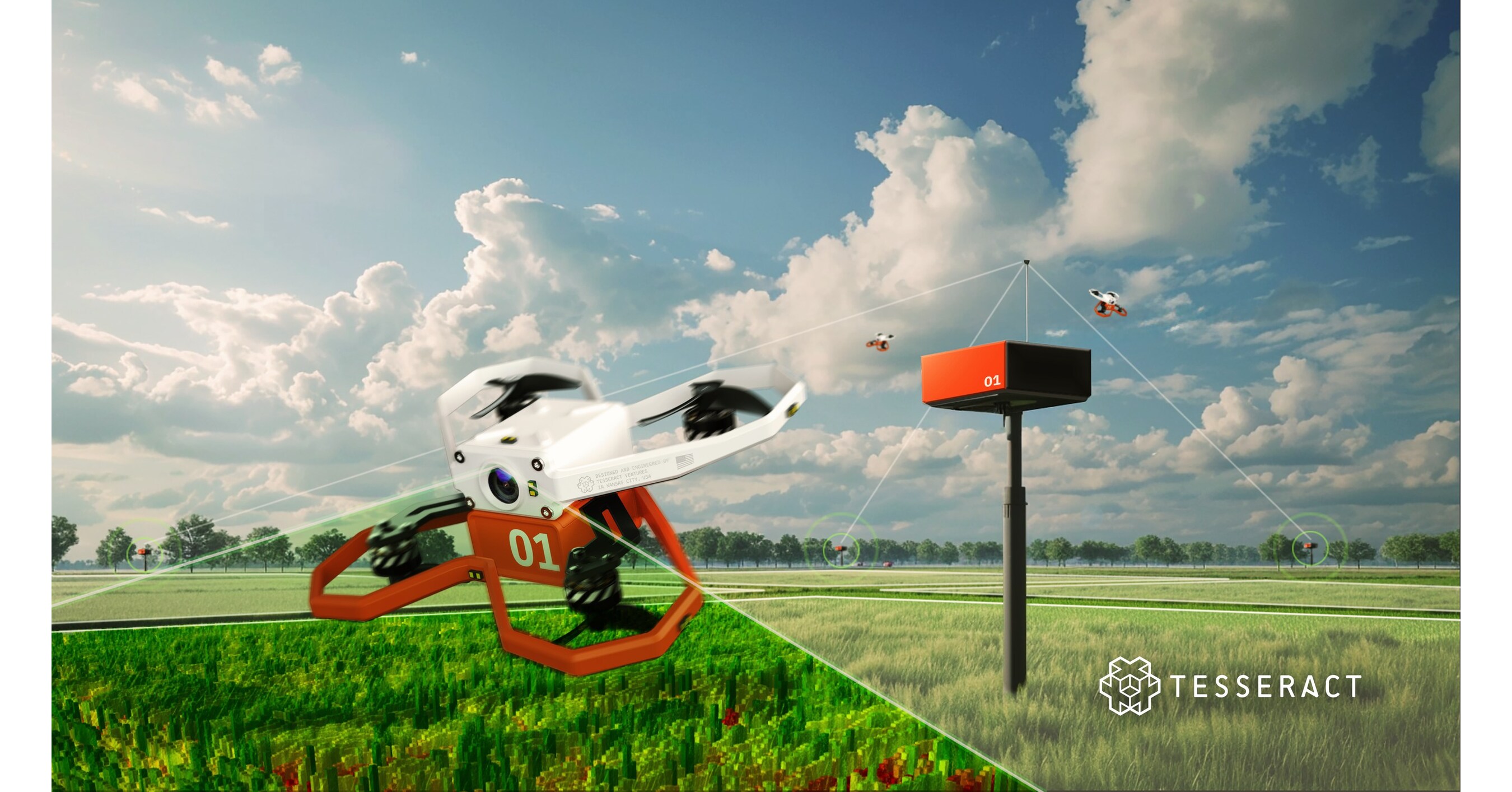 Tesseract Ventures Re-Imagines Precision Agriculture with Advanced Ag Drone Technology Tesseract Ventures Re-Imagines Precision Agriculture with Advanced Ag Drone Technology