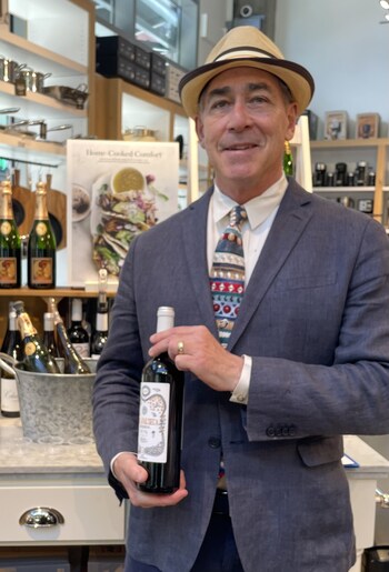 Sommelier Michael Perman custom curates wines for weddings and special events