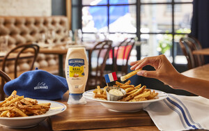 Hellmann's Mayonnaise Showcases the Perfect Pairing of Mayo and French Fries with a French-Forward Café Concept