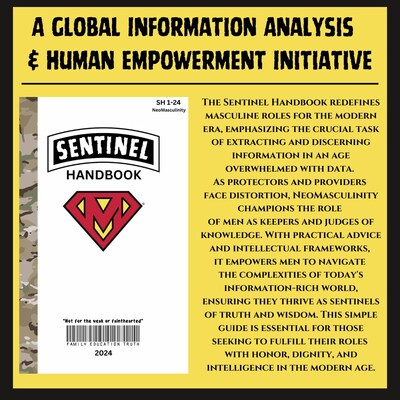 The Sentinel Handbook is set to become the global curriculum for critical thinking.