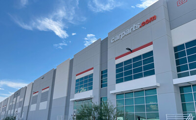 CarParts.com's expansive 202,000-square-foot fulfillment center in Las Vegas.