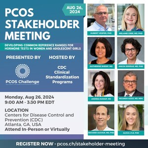 Advancing PCOS Care: PCOS Challenge and CDC Host Key Meeting to Set Hormone Testing Standards