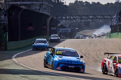 Lynk & Co Cyan Racing achieves three podium finishes in Brazil