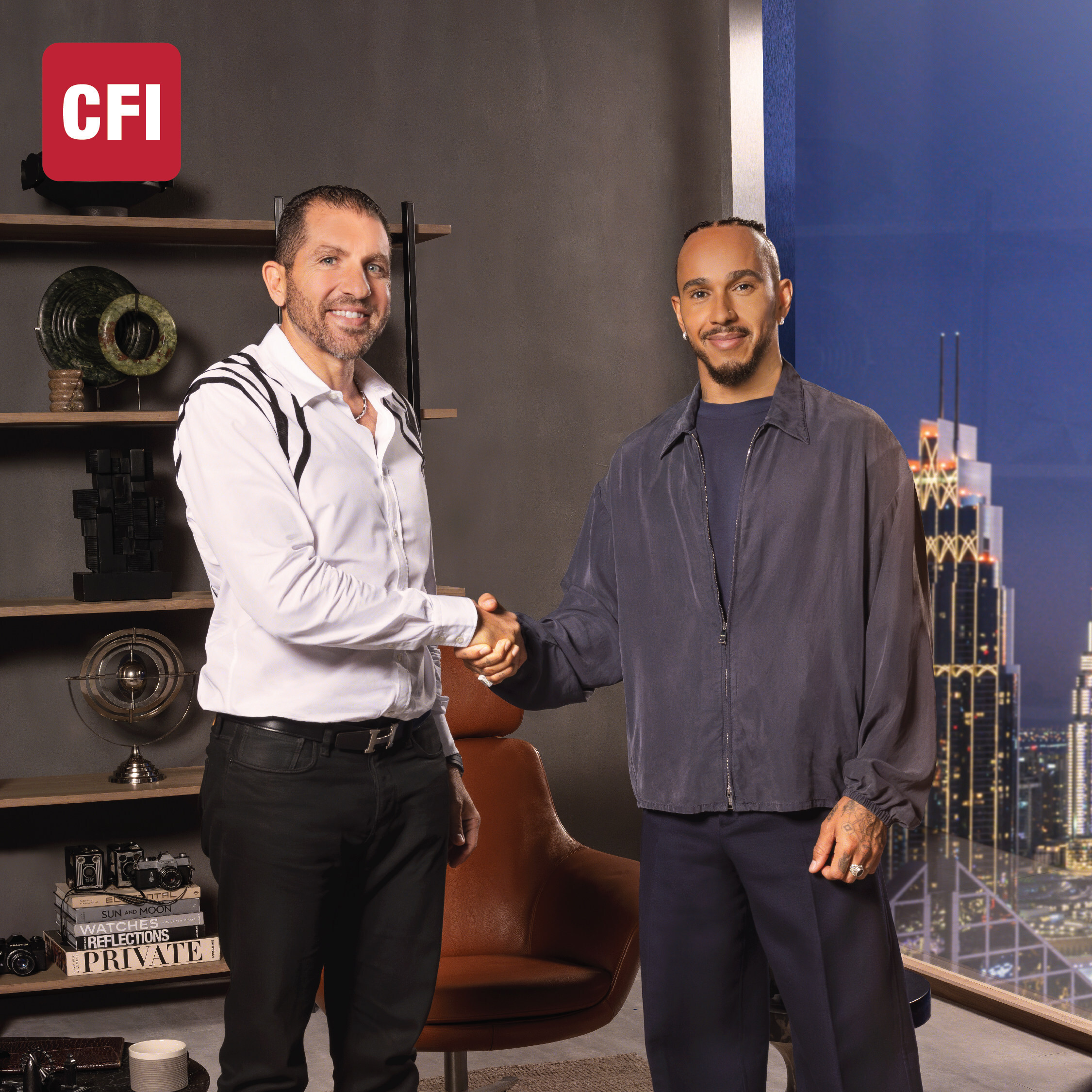 Promouvoir l'innovation : CFI accueille Lewis Hamilton, septuple champion du monde de Formule 1™, en tant que nouvel ambassadeur mondial de la marque