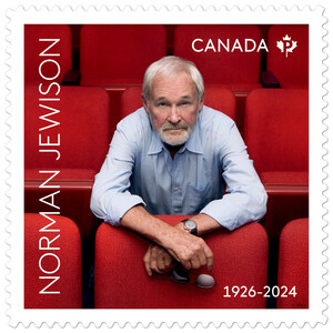 Un nouveau timbre célèbre le grand cinéaste Norman Jewison