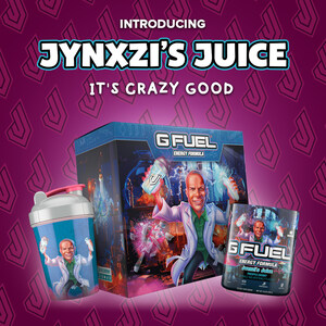 G FUEL and Jynxzi Step Into the Lab of Chaos with Jynxzi's Juice Energy Formula