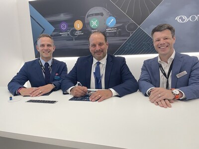 AAR and Ontic sign multiple agreements at the 2024 Farnborough Air Show in England.