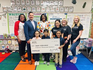 Populus Financial Group Partners with Junior Achievement to Teach Students Financial Literacy
