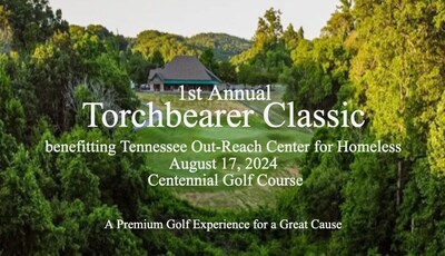 Proceeds from the inaugural Torchbearer Classic golf tournament on Saturday, Aug. 17 will benefit the Tennessee Out-Reach Center for Homeless (TORCH) in Anderson County.