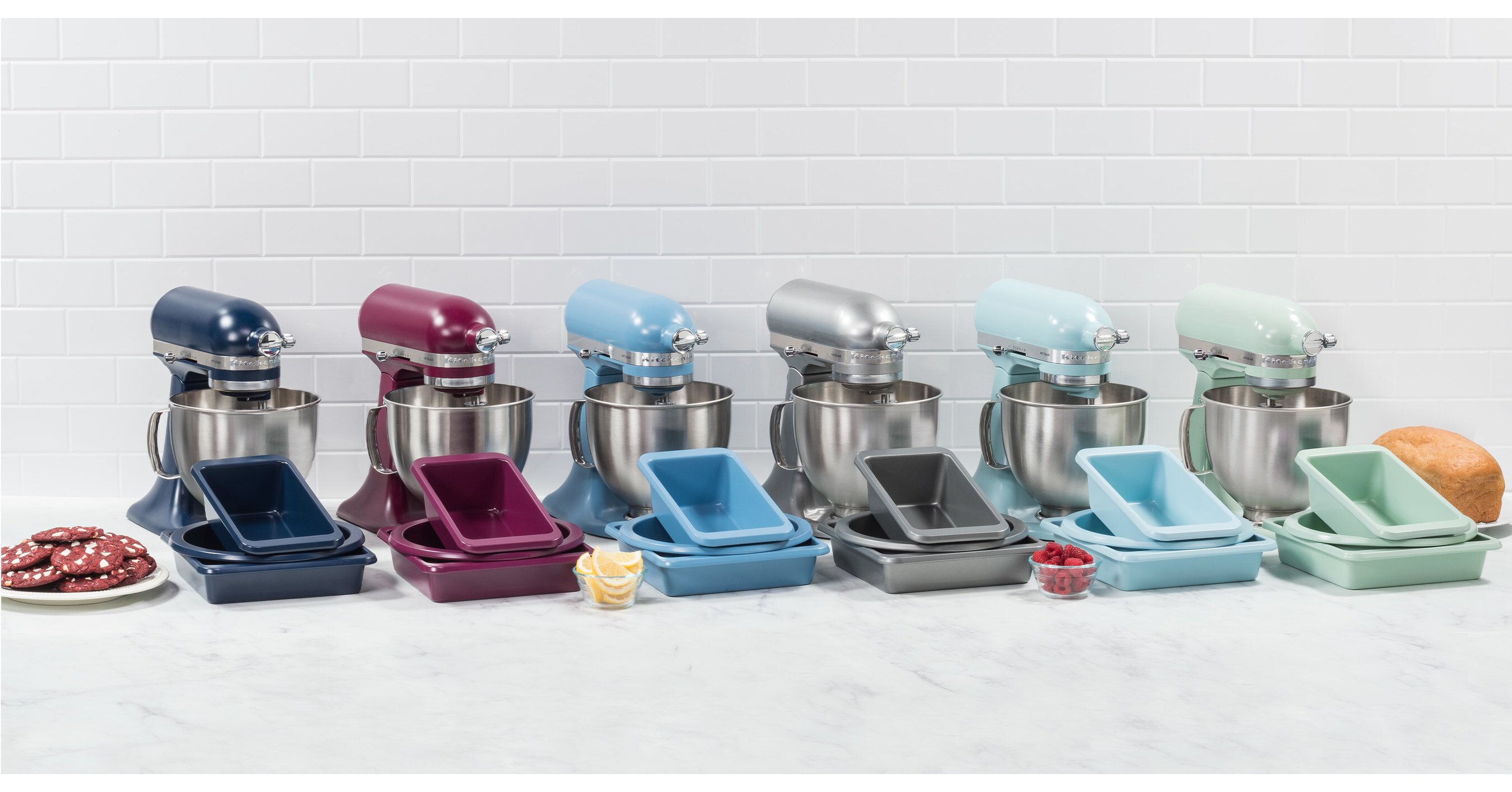 KitchenAid Unveils Vibrant, Colorful Metal Bakeware Collection