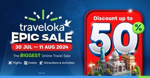 EPIC Sale: Traveloka Launches its Biggest Online Travel Sale to Explore The World