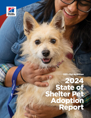 2024 Hill's Pet Nutrition State of Shelter Pet Adoption Report Cover