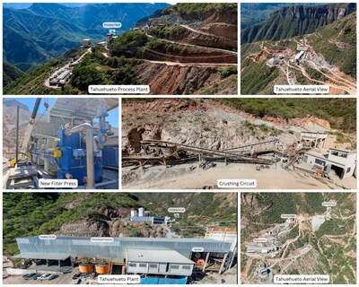 Luca Mining Completes Construction of Tahuehueto Gold Mine (CNW Group/Luca Mining Corp.)