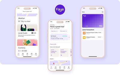 The award-winning Faye app drives constant 5-star reviews from travelers.