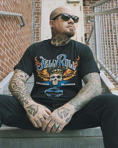 Jelly Roll teams up with Harley-Davidson for exclusive apparel collaboration