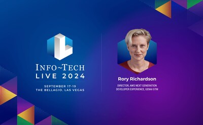 Info-Tech Research Group has announced AWS’s Go-To-Market Director, Rory Richardson, as a keynote speaker for the Info-Tech LIVE 2024 conference in September. (CNW Group/Info-Tech Research Group)