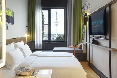 REVERB by Hard Rock® Hamburg features rooms, a range of culinary options, Hamburg's largest public rooftop garden and a concert hall