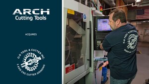 ARCH® Cutting Tools Acquires Mansfield, Massachusetts Based O-D Tool &amp; Cutter, Inc.
