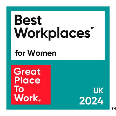 Invisors ranked #59 in the Small Business category of Great Place to Work UK's Best Workplaces for Women.