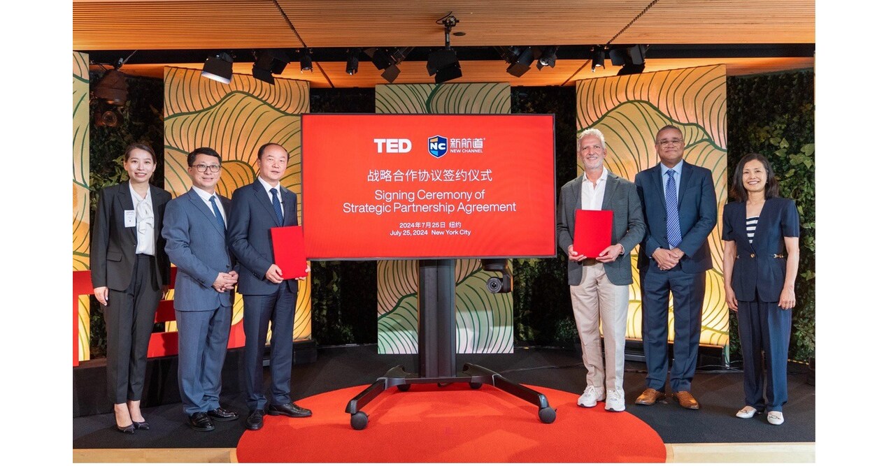 New Channel Reaches Strategic Partnership With TED New Channel Reaches Strategic Partnership With TED