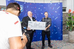 Lotto 6/49 - He wins $5,000,000 as he turns 40!