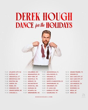 Derek Hough Sets Dance For The Holidays Tour