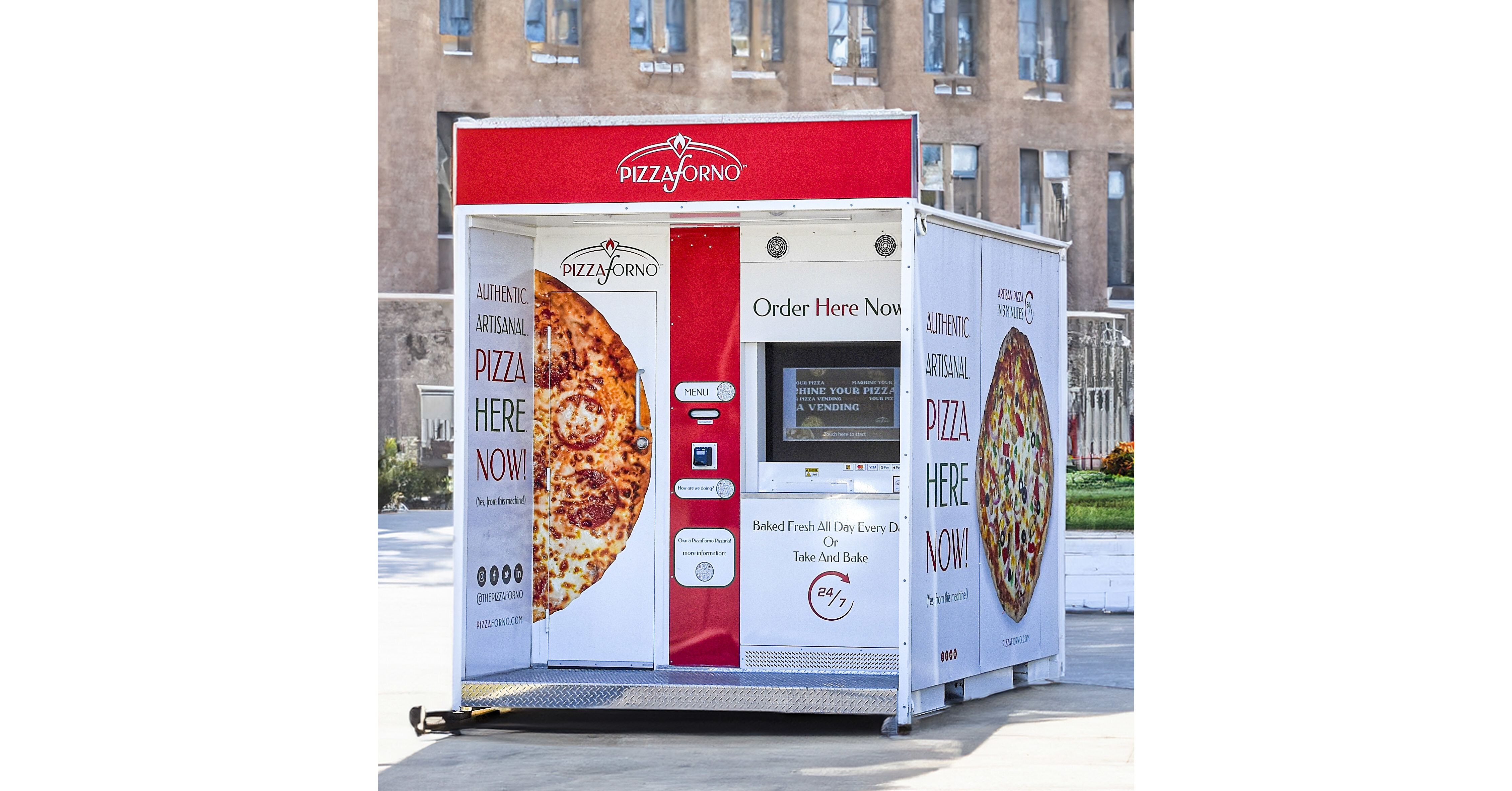 PizzaForno Dominates Vending Machine Market with Strong Start in 2024