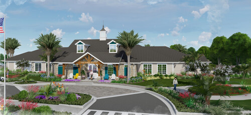 Artist Rendering of the Lakeside Clubhouse