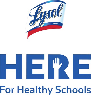 Lysol HERE for Healthy Schools