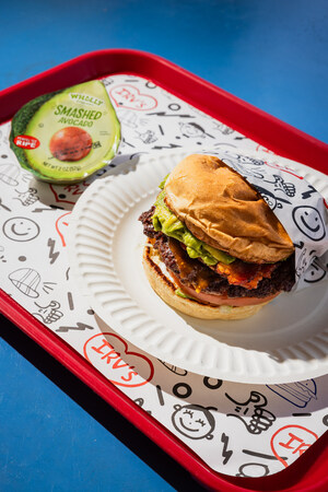 The Makers of the WHOLLY® AVOCADO Brand Join Irv's Burgers for Limited-Time Offer to Celebrate National Avocado Day, July 31