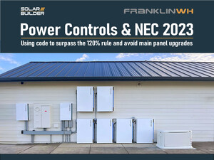 FranklinWH Releases "Power Controls &amp; National Electric Code (NEC) 2023" Report