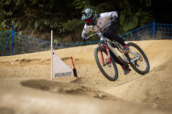 Monster Army's Nikolas Nestoroff from San Diego, California, Takes 3rd Place in Specialized Dual Slalom at Crankworx Whistler Mountain Bike Event in Canada